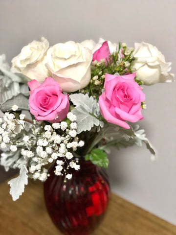 Summer breeze pink roses