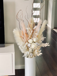 Tall deluxe silk flower arrangement