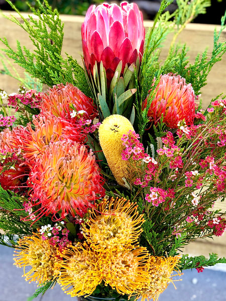 Australian Native blooms bouquet