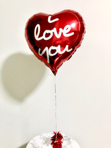 Valentine’s Day balloons