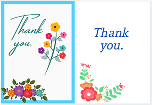 Thank you card